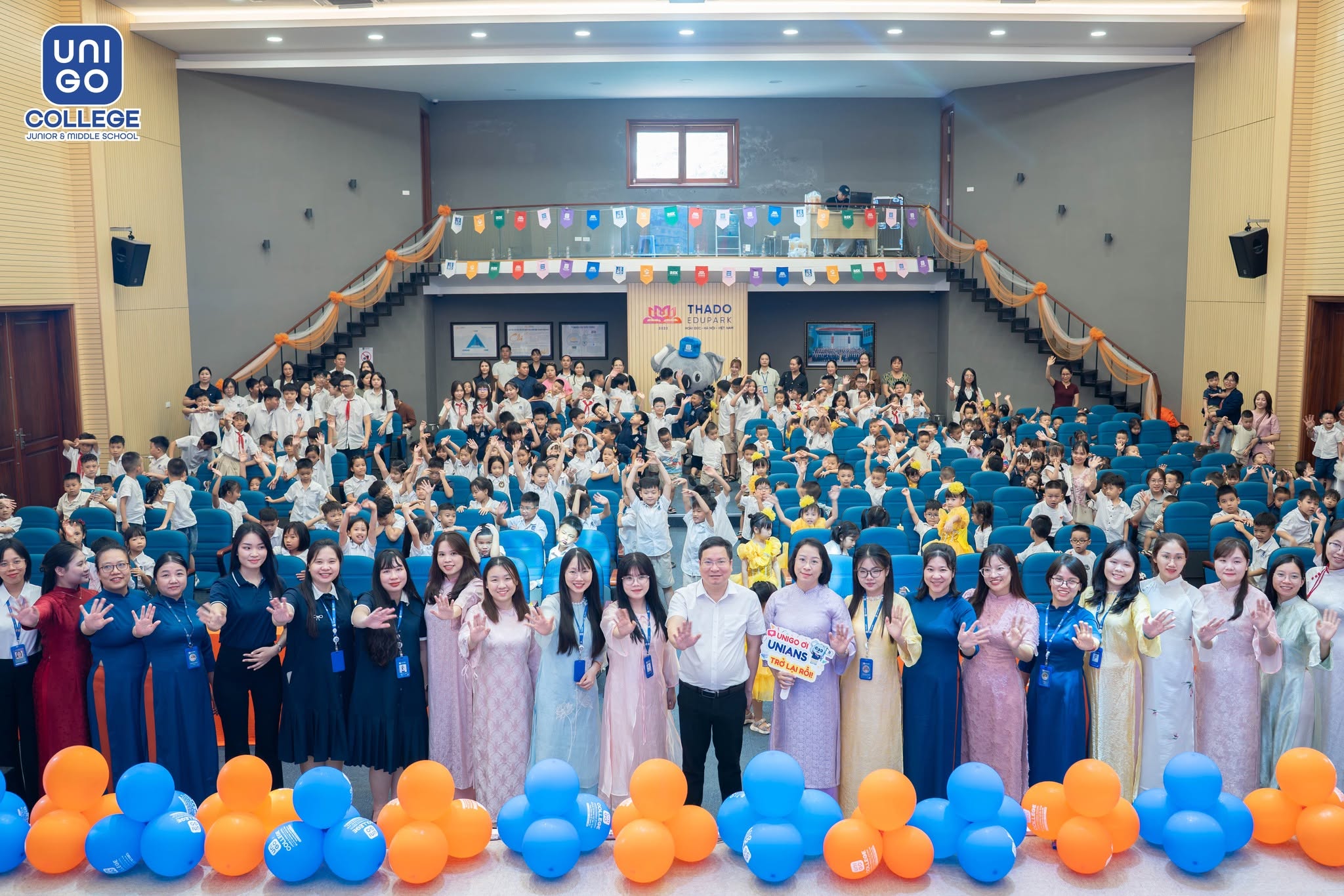 UNIGO COLLEGE JOYFULLY WELCOMES THE 2026-2027 ACADEMIC YEAR WITH BACK TO SCHOOL DAY